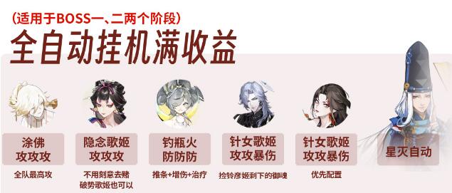 《阴阳师》决猎庭院阵容推荐[阴阳师决战阵容]