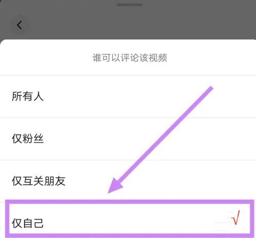 抖音怎么设置不让别人评论我的作品