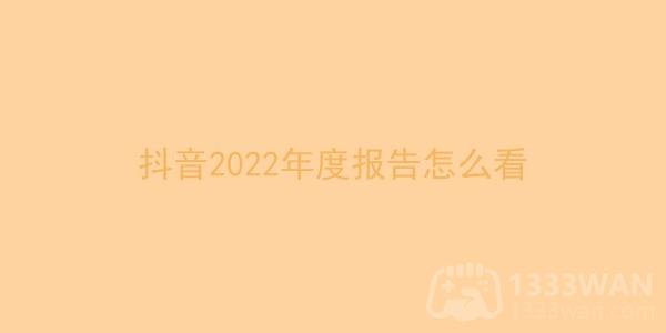 2020抖音年度报告入口