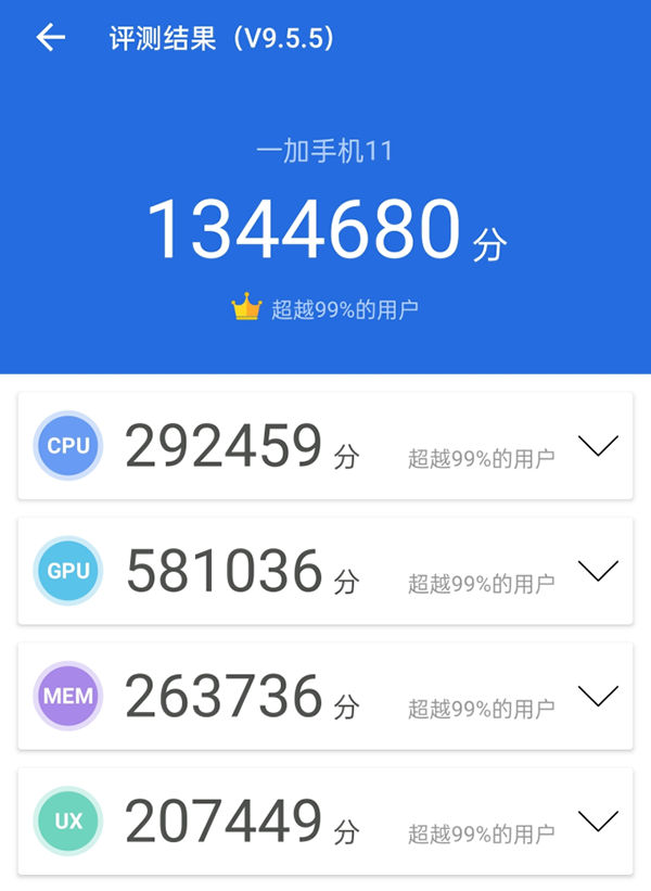 一加11是LPDDR5X规格的内存和UFS4.0闪存吗