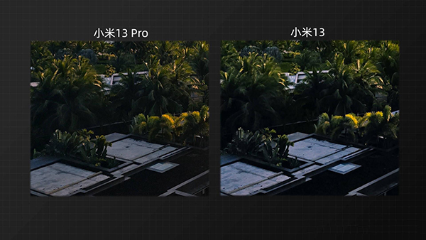 小米13和13 Pro在相机拍照上有什么不同和区别