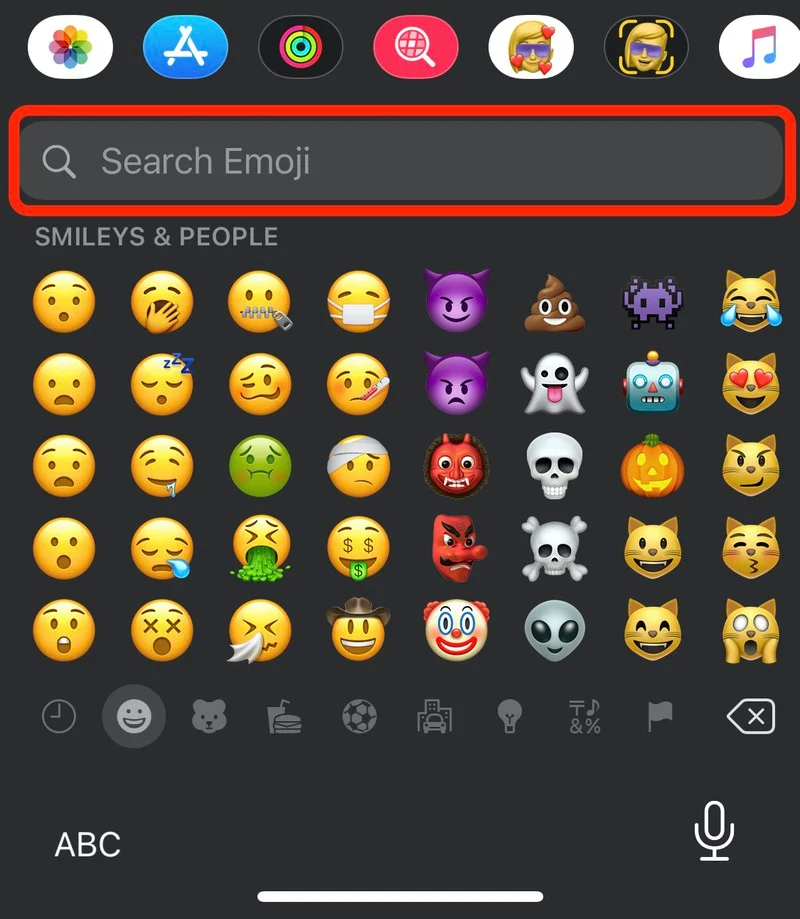 iOS 14 教程：如何在 iPhone 上搜索表情符号？