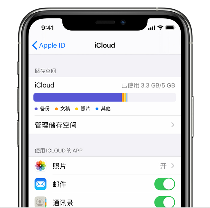 iPhone储存空间和 iCloud储存空间有什么区别？