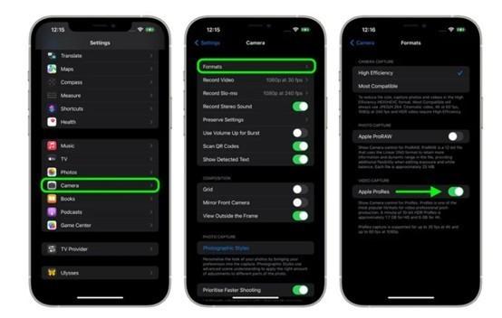 iPhone13怎么拍电影？手把手教你拍ProRes视频！