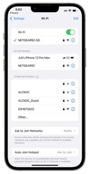 ios16怎么分享wifi网络密码?ios16分享wifi网络密码教程