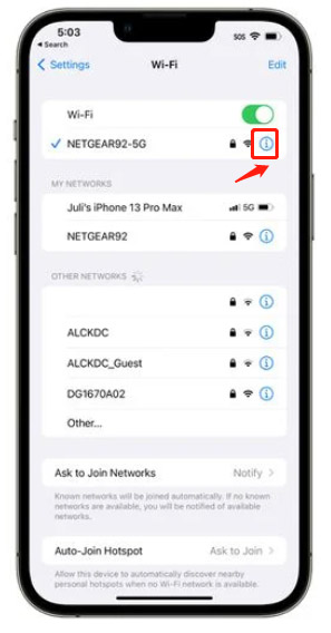 ios16怎么分享wifi网络密码?ios16分享wifi网络密码教程