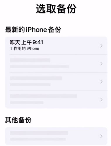 新iPhone如何通过iCloud恢复数据 iPhone手机iCloud恢复数据方法