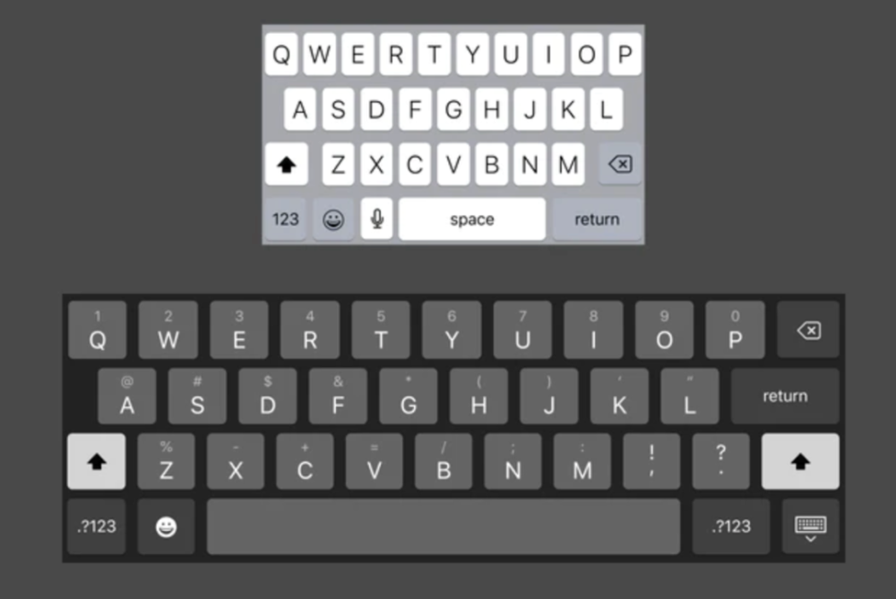 iPhone 使用中键盘应用的几个小技巧