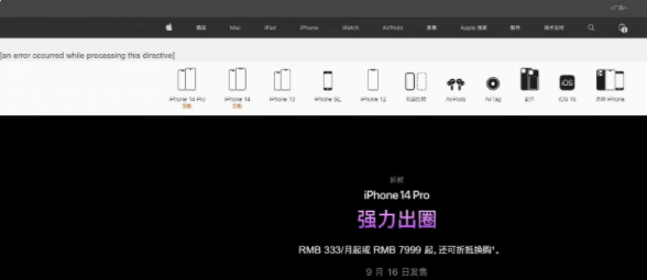 苹果官网进不去怎么回事
