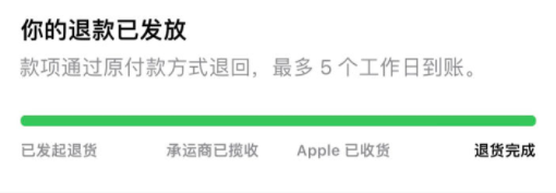 Apple Store新买的手机怎么退款