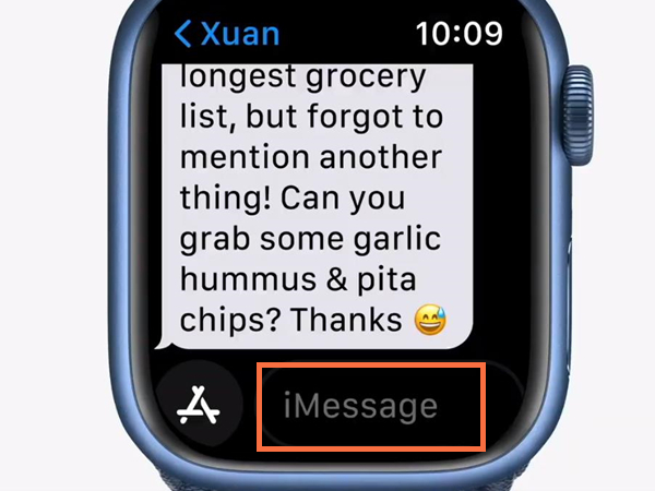 iwatch微信怎么用键盘