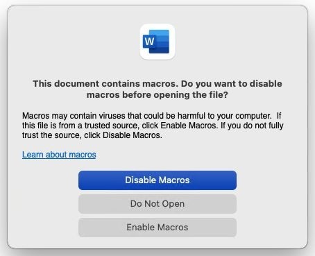 银行木马Dridex扩大攻击范围，伪装成普通文档攻击苹果macOS 平台