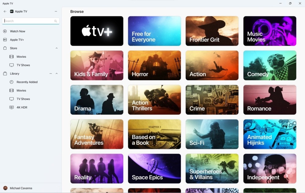 Apple Music、Apple TV 等三款苹果应用上架 Microsoft Store