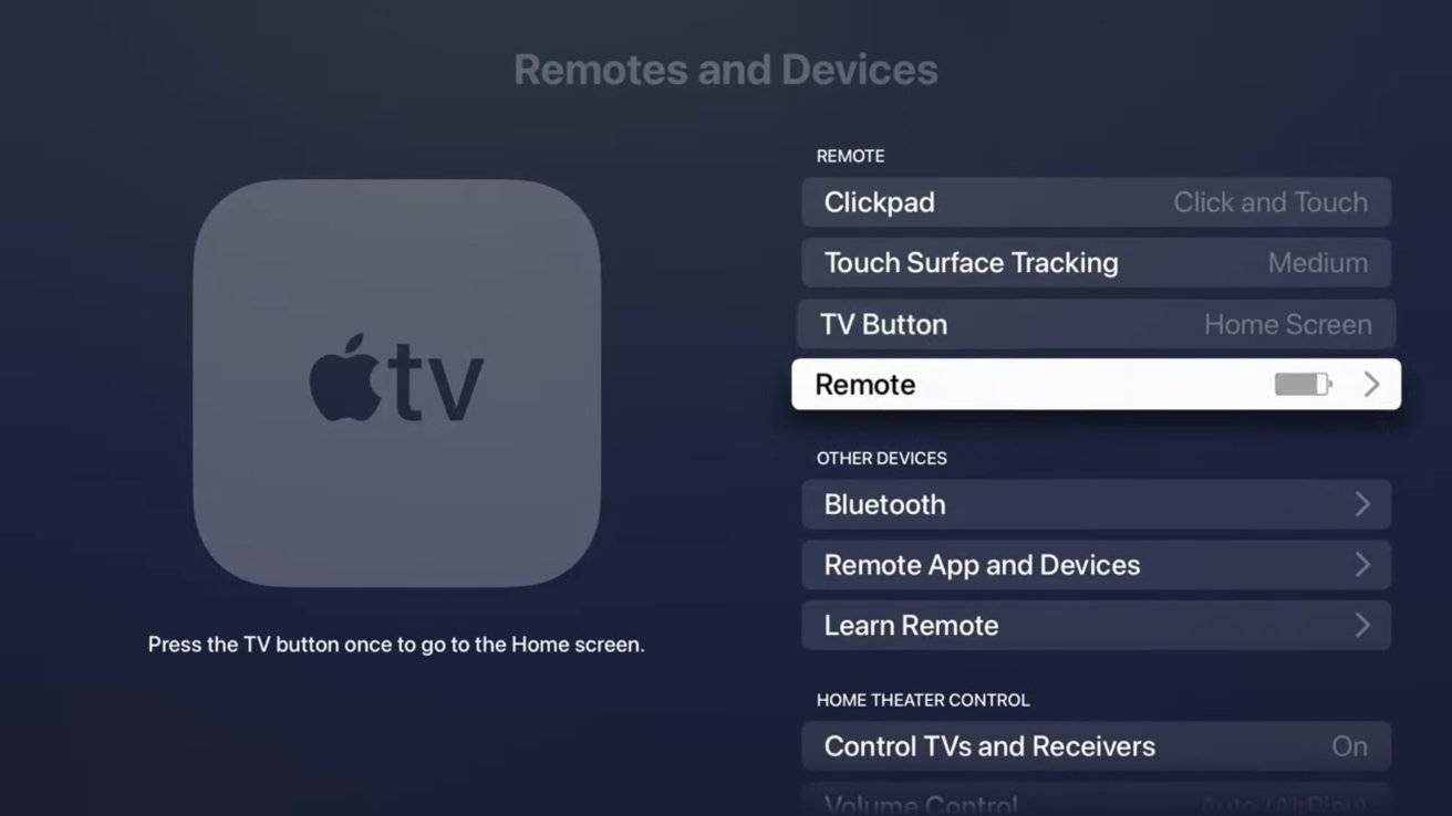 如何配对新的 Apple TV 遥控器