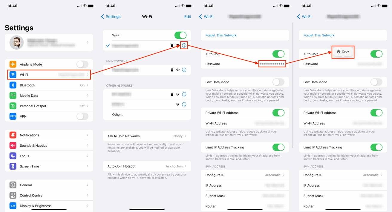 如何在 iOS 16 的“设置”中找到您的 Wi-Fi 密码