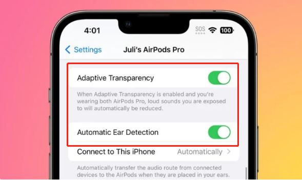 iOS16自适应通透模式如何开启 iOS16自适应通透模式设置教程