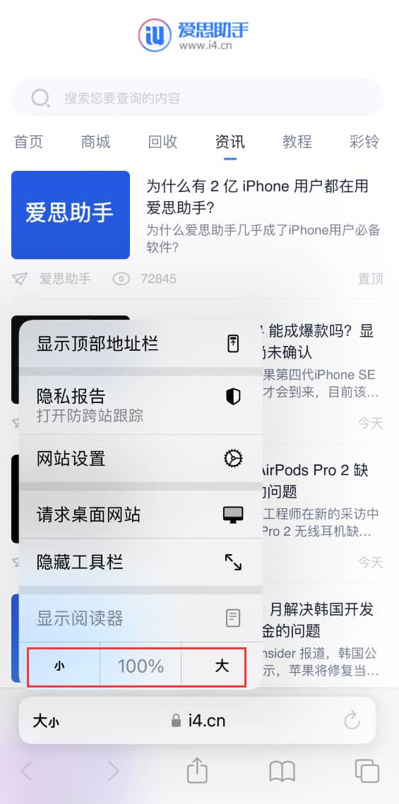 iPhone14系列机型如何自定义浏览器设置 iPhone14系列机型自定义浏览器设置方法