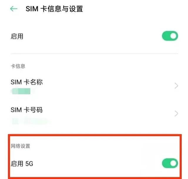 苹果5g开关怎么打开（手把手带你打开5G开关）