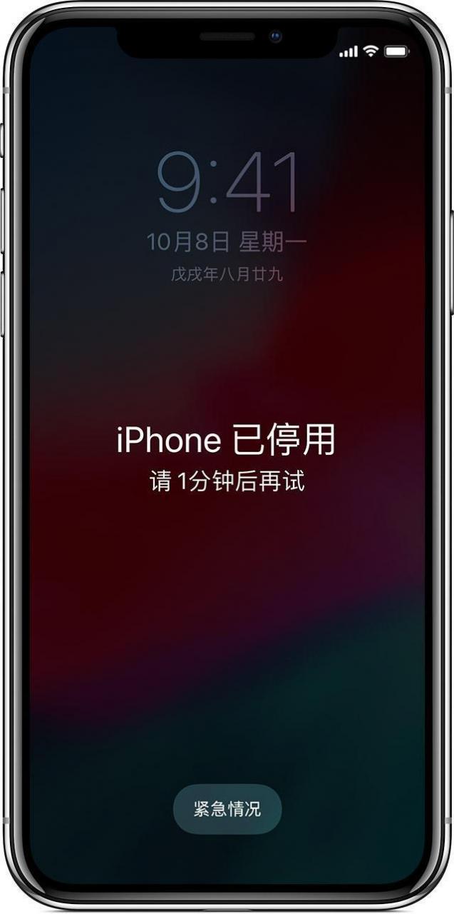 iphone停用了如何处理（苹果解除停用状态的方法）