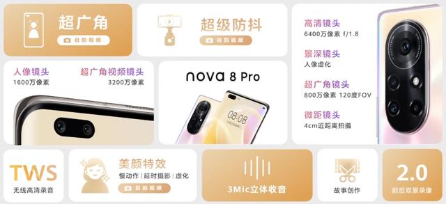 华为nova8配置参数（华为nova8系列售价）