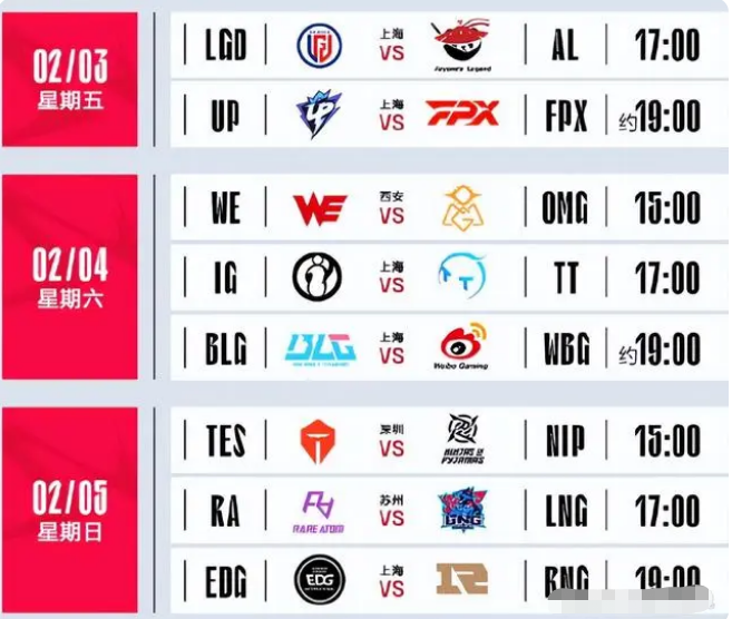 《英雄联盟》LPL2023年春季赛开始时间