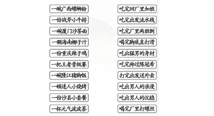 《汉字找茬王》第198关通关方法