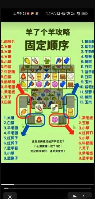 羊了个羊第二关有哪些固定顺序[羊了个羊第二关固定顺序汇总分享]