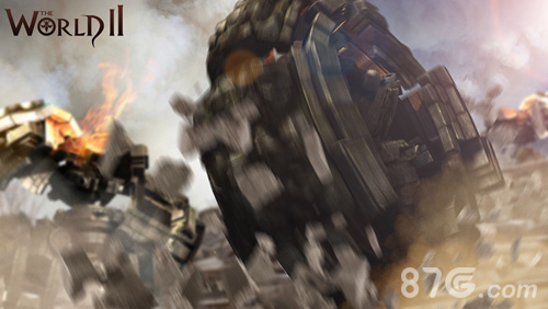 《世界2》新机甲BOSS巨岩守卫曝光沙漠果然危险！