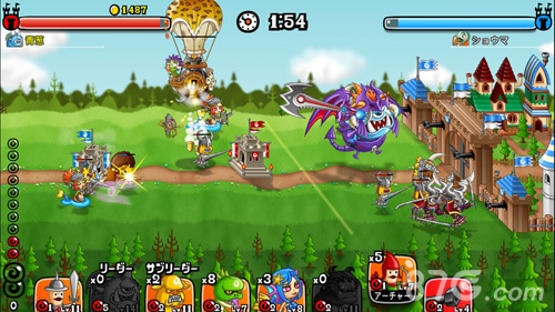 滑稽怪兽推塔盛大游戏代理日本话题手游《城与龙》