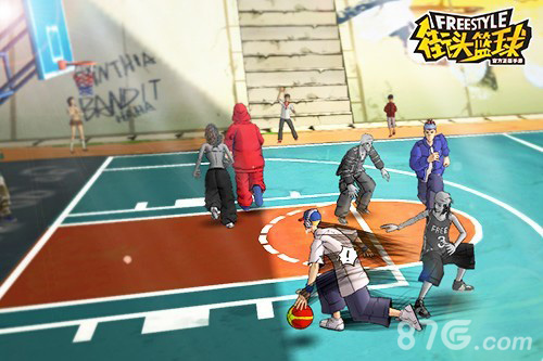 街头篮球手游品牌海报曝光再次释放自由青春的力量