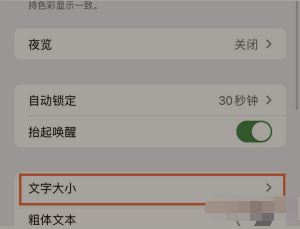iPhone13在哪设置字体大小