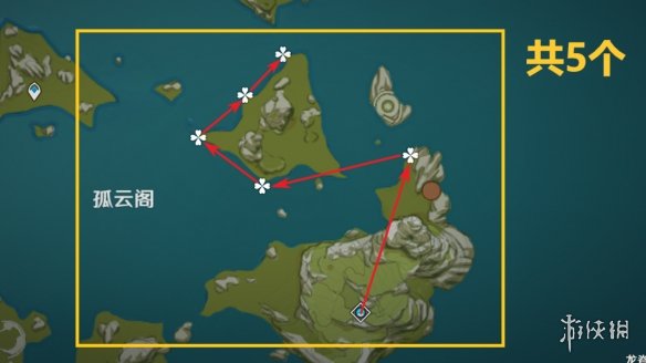 原神星螺分布图[3.5星螺收集路线]