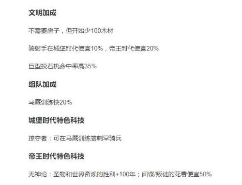 帝国时代2匈奴打法