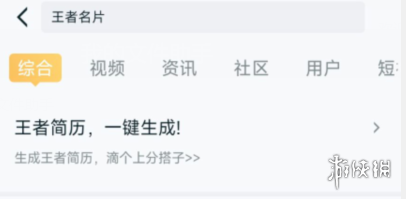 王者简历在哪看[王者简历入口]
