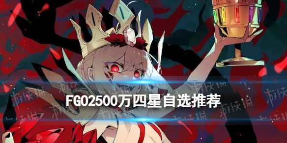 FGO2500万四星自选推荐[2500万国服四星自选选什么]