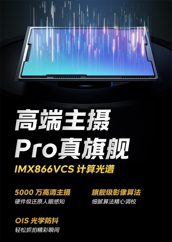 vivo iQOO Neo8 Pro主摄镜头传感器尺寸是多大