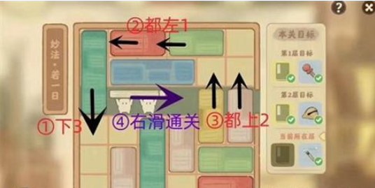 《桃源深处有人家》妙法若二日通关攻略