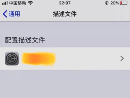 ios14描述文件删除方法介绍