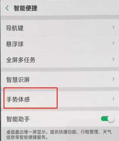 oppo手机黑屏手势在哪