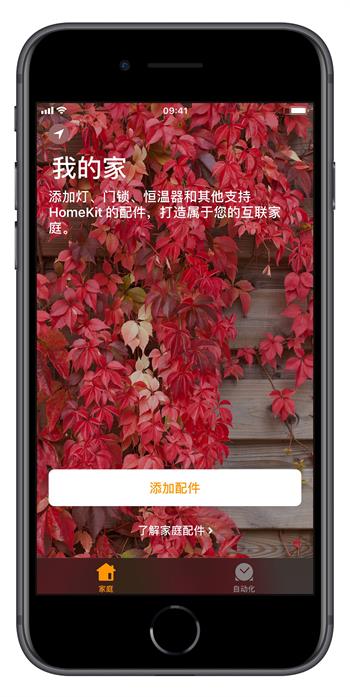 使用 iPhone“家庭”应用创建家居自动化