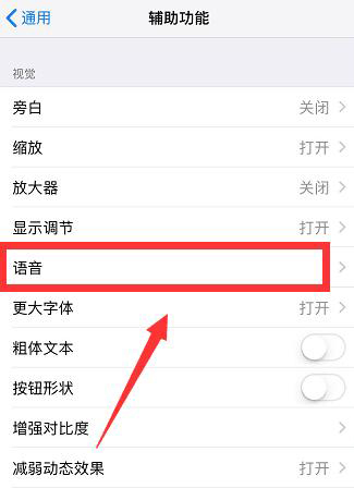 iPhone 如何关闭或开启“朗读屏幕”功能？