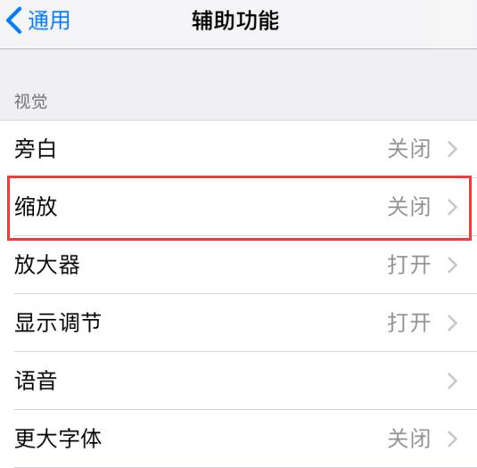 小技巧：利用“缩放”功能调整 iPhone 屏幕亮度