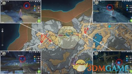 《原神》3.8夜泊石收集路线一览