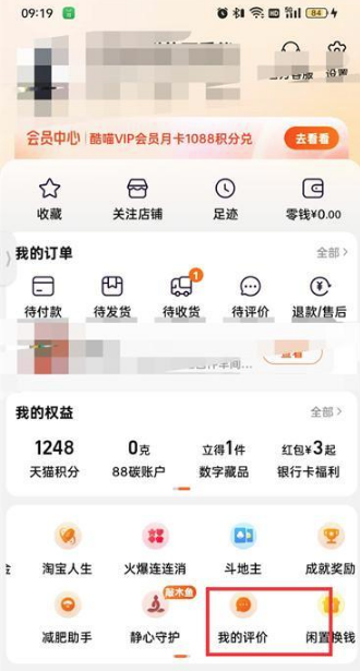 淘宝怎么查看自己评价过的商品