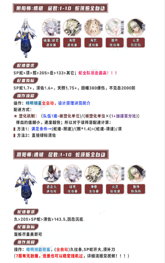 《阴阳师》荒川百战通关攻略