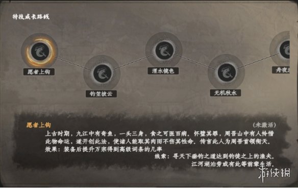 下一站江湖2渔夫特技是什么