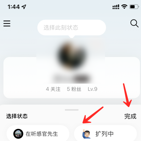 网易云音乐如何更改状态设置