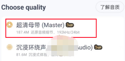 网易云怎么弄音质