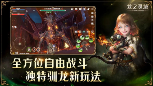 网易3D魔幻冒险《龙之灵域》“龙灵破晓”二测定档