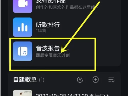 波点音乐怎么看自己听歌时长